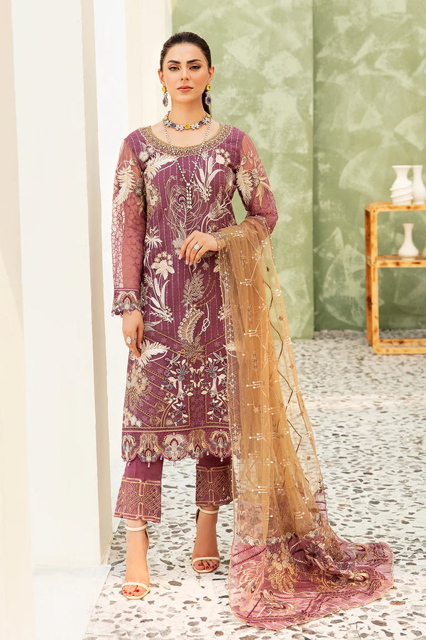 Ramsha | Minhal Organza | M-910 - House of Ayeza