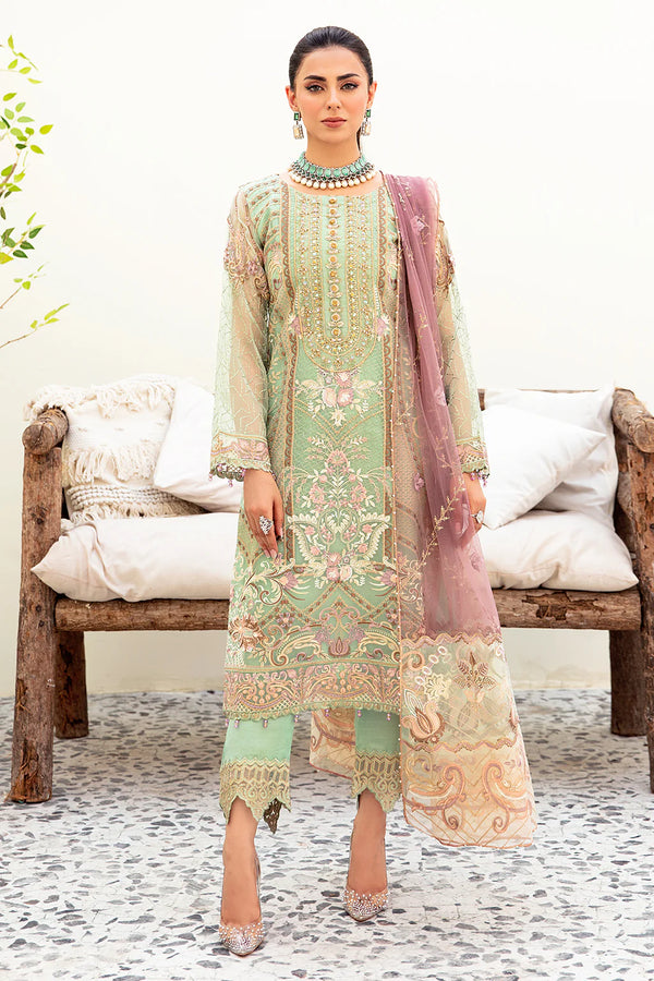 Ramsha | Minhal Organza | M-905 - House of Ayeza