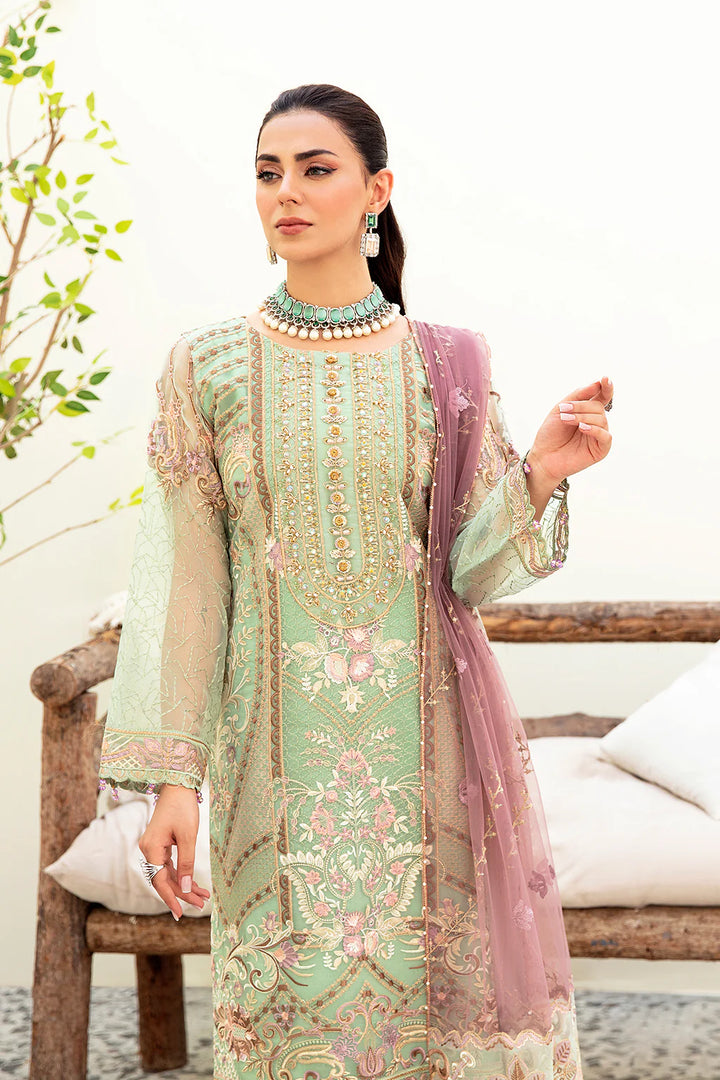 Ramsha | Minhal Organza | M-905 - House of Ayeza