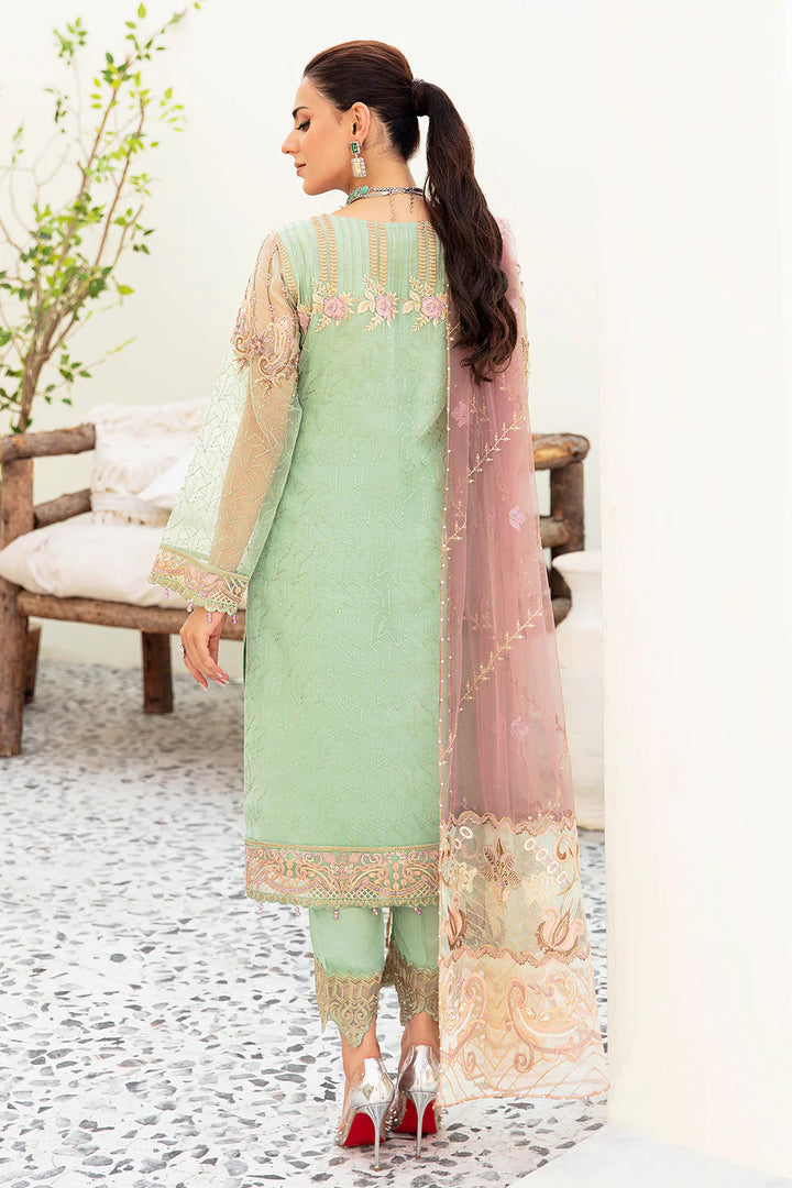 Ramsha | Minhal Organza | M-905 - House of Ayeza