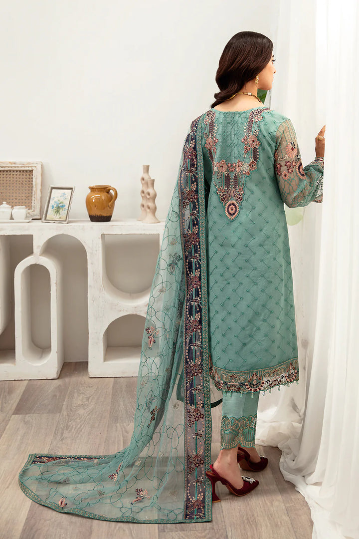 Ramsha | Minhal Organza | M-1001 - House of Ayeza