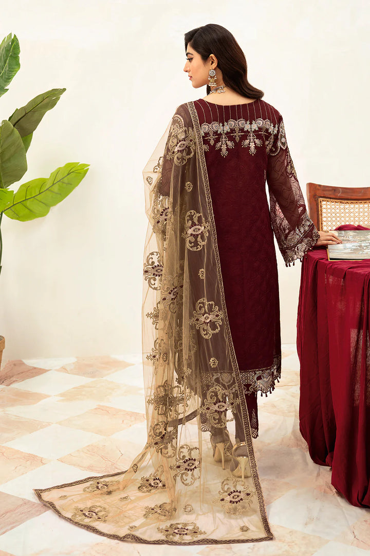 Ramsha | Minhal Organza | M-1003 - House of Ayeza