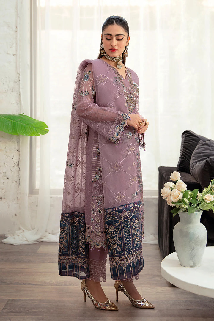 Ramsha | Minhal Organza | M-1005 - House of Ayeza