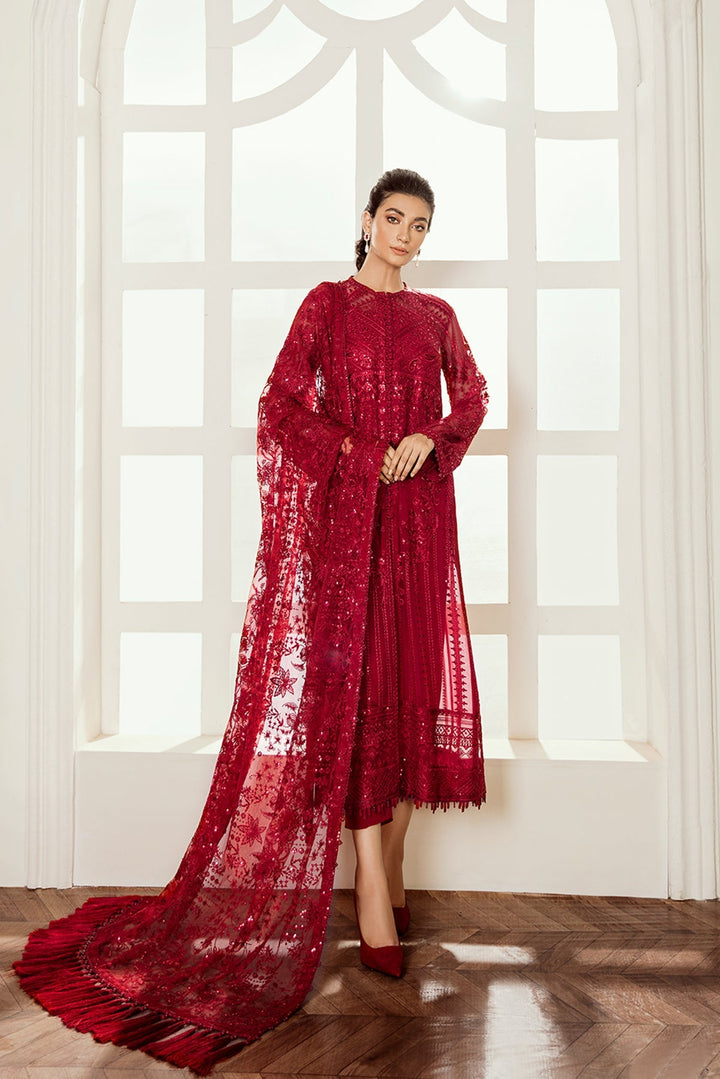 Baroque | Formals | EMBROIDERED CHIFFON UF-37 - House of Ayeza