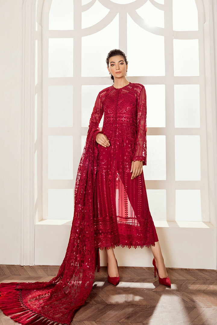 Baroque | Formals | EMBROIDERED CHIFFON UF-37 - House of Ayeza