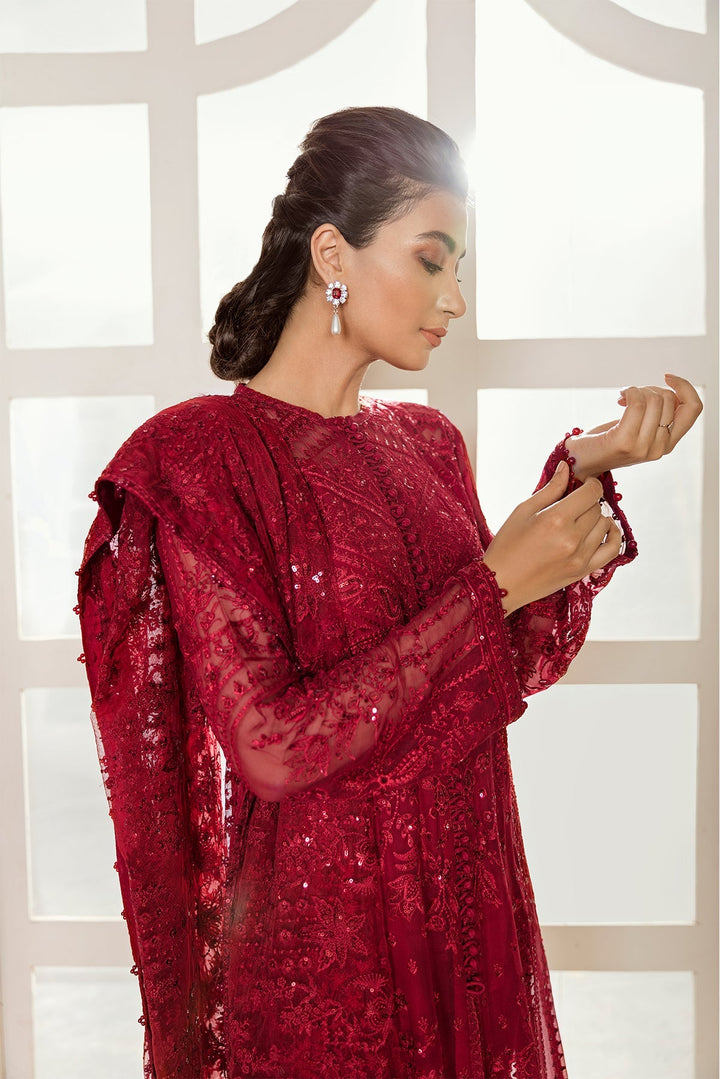 Baroque | Formals | EMBROIDERED CHIFFON UF-37 - House of Ayeza