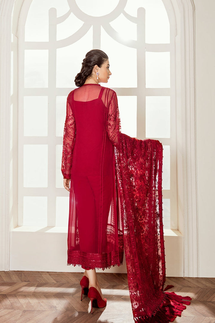 Baroque | Formals | EMBROIDERED CHIFFON UF-37 - House of Ayeza