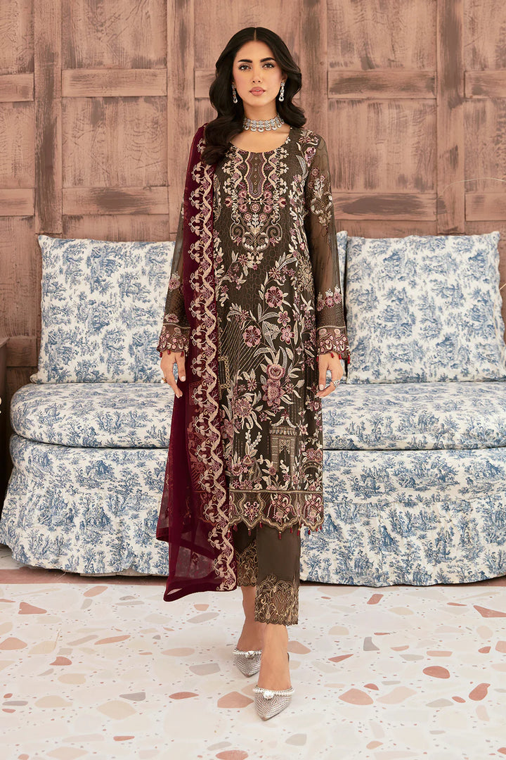 Ramsha | Minhal Organza | F-2604 - House of Ayeza