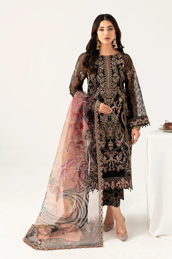 Ramsha | Minhal Organza | M-1105 - House of Ayeza