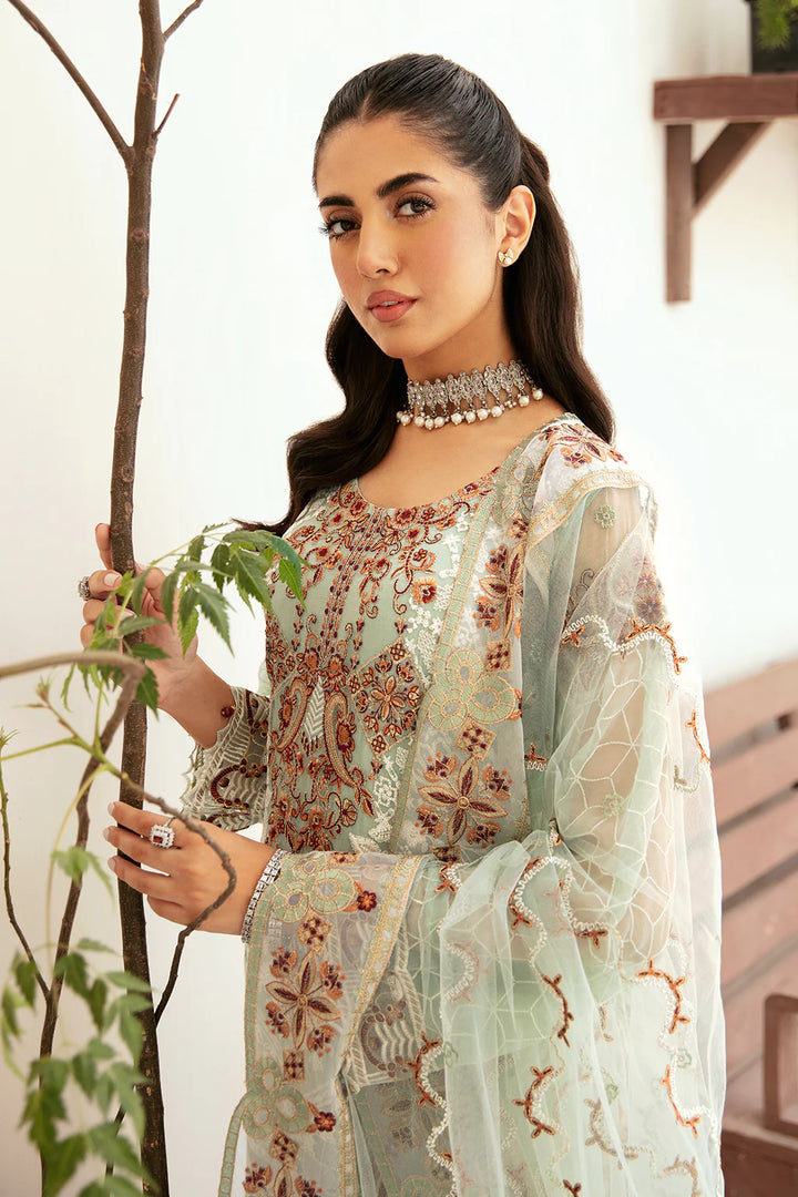 Ramsha | Minhal Organza | F-2607 - House of Ayeza