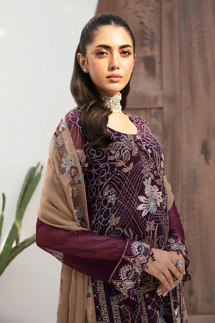 Ramsha | Minhal Organza | F-2608 - House of Ayeza