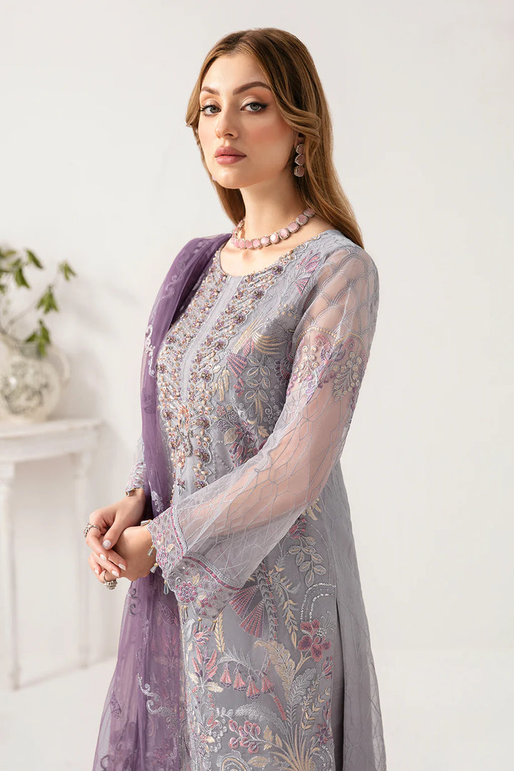 Ramsha | Minhal Organza | M-1104 - House of Ayeza