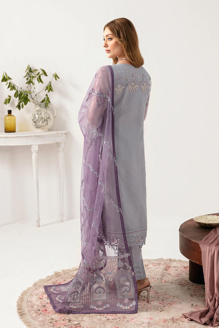 Ramsha | Minhal Organza | M-1104 - House of Ayeza