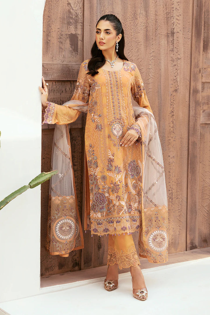 Ramsha | Minhal Organza | F-2603 - House of Ayeza