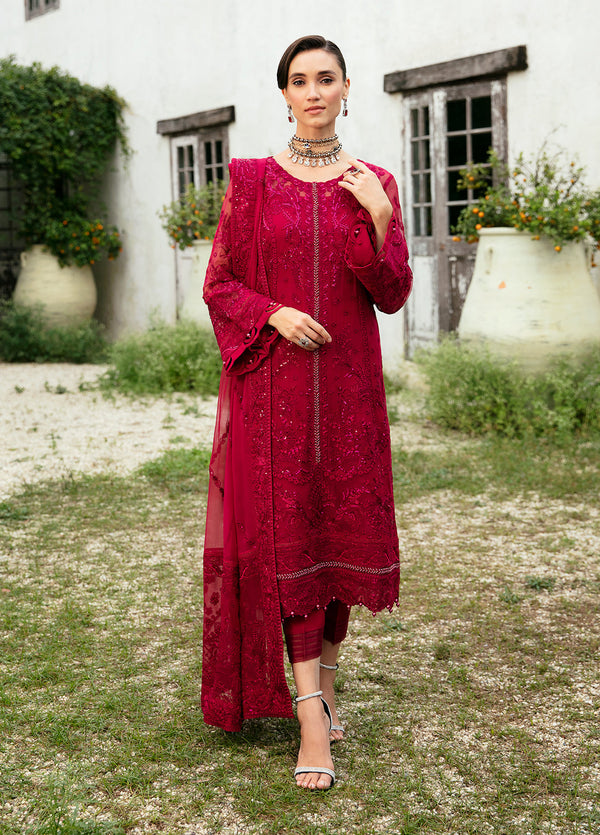 Gulaal | Embroidered Chiffon Eid Collection '24 | MYSARIA (GL-EC-24V1-08)