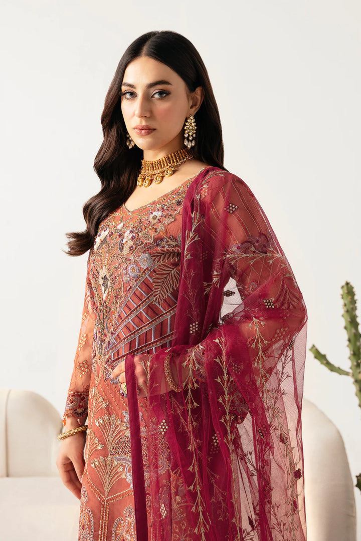 Ramsha | Minhal Organza | M-1103 - House of Ayeza