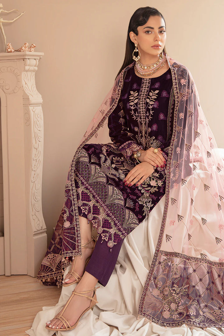 Ramsha | Velvet | V-505 - House of Ayeza