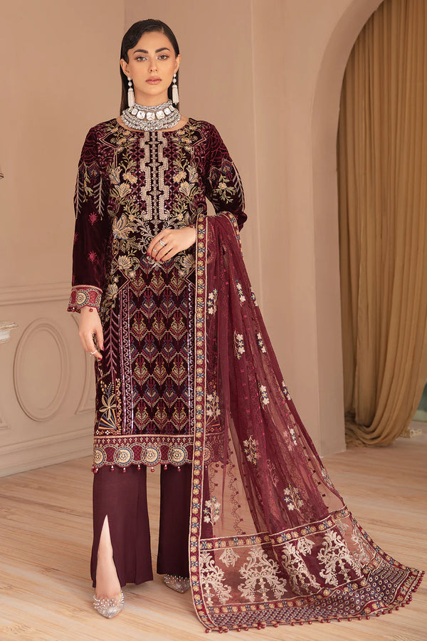 Ramsha | Velvet | V-503 - House of Ayeza