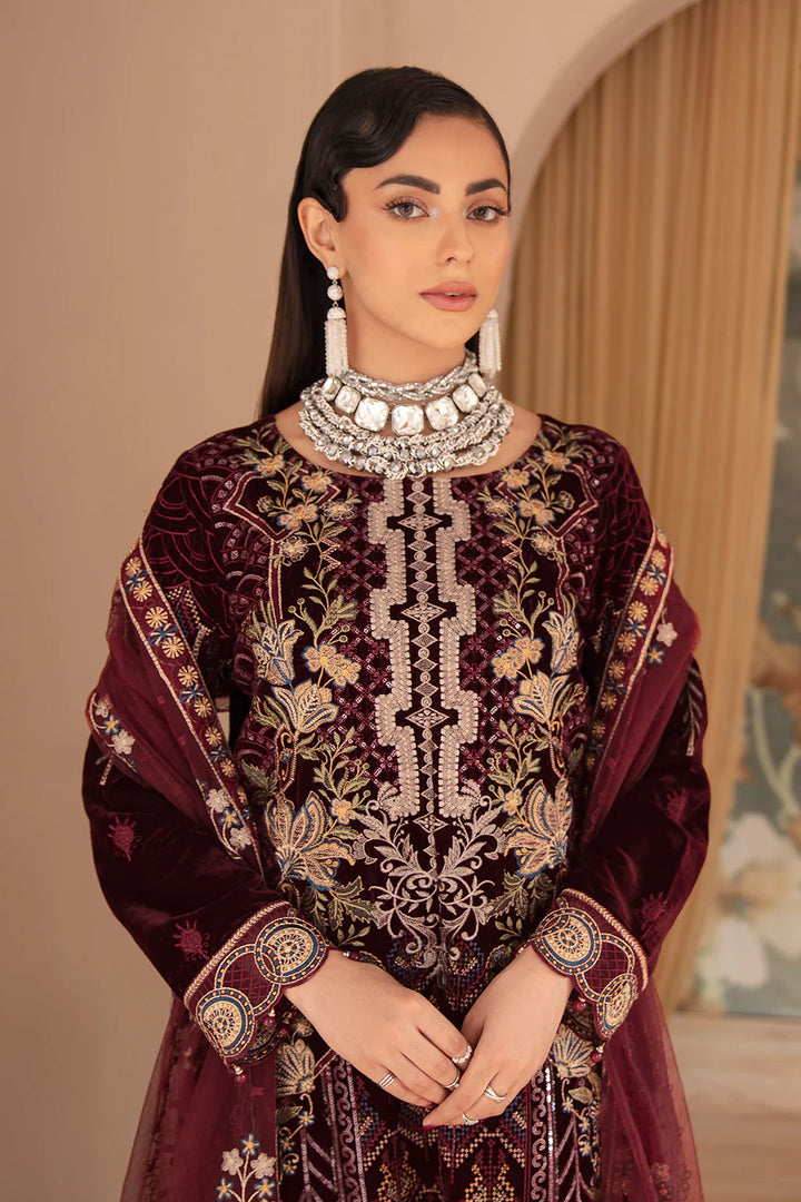 Ramsha | Velvet | V-503 - House of Ayeza