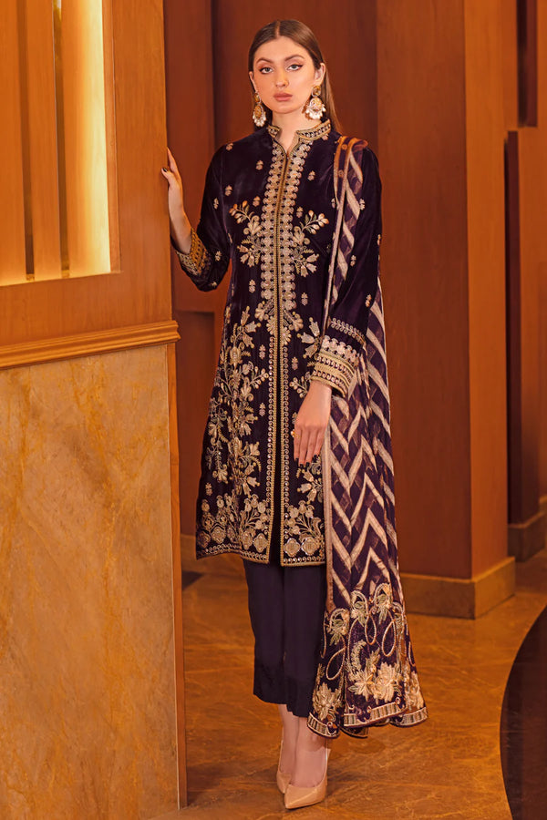 Ramsha | Velvet | V-305 - House of Ayeza