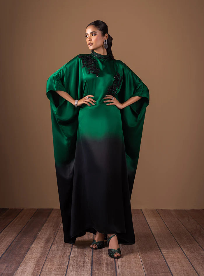 Zainab Chottani | Semi-Formals | Emerald Flame - House of Ayeza