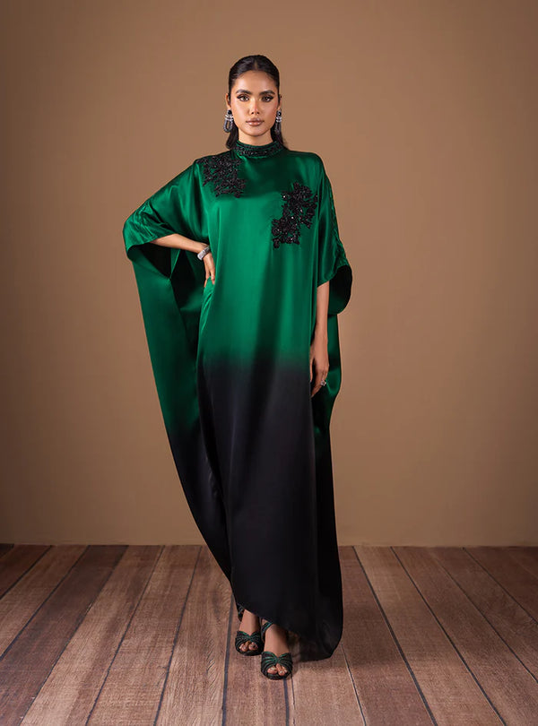 Zainab Chottani | Semi-Formals | Emerald Flame - House of Ayeza