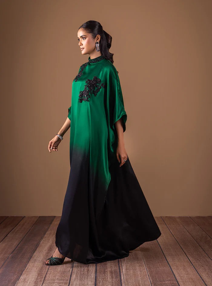 Zainab Chottani | Semi-Formals | Emerald Flame - House of Ayeza