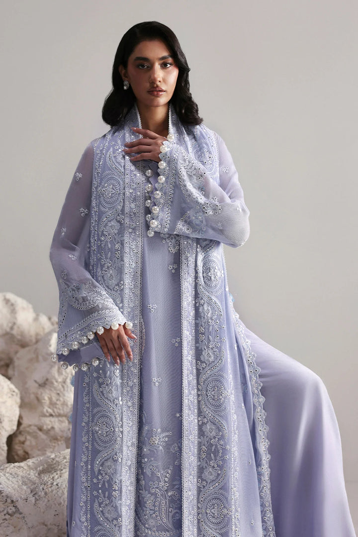 Afrozeh | Slate Luxury Pret | Vaelis - House of Ayeza