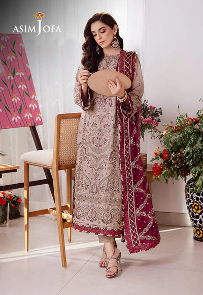 Asim Jofa | Uraan | EMBROIDERED LAWN 3 PCS | AJUR-10 - House of Ayeza