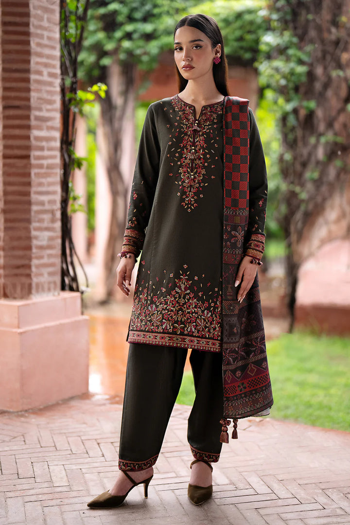 Jazmin | EMBROIDERED KHADDAR | UW-0058 - House of Ayeza