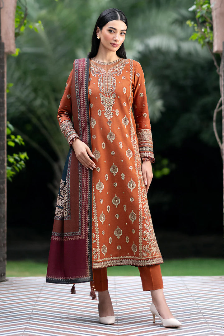 Jazmin | EMBROIDERED KHADDAR | UW-0066 - House of Ayeza