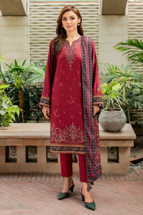 Jazmin | EMBROIDERED VISCOSE | UW-0048 - House of Ayeza