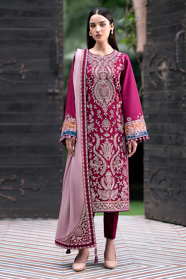 Jazmin | EMBROIDERED KHADDAR | UW-0067 - House of Ayeza