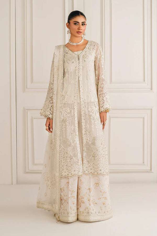 Baroque | Stitched 25 | EMBROIDERED CHIFFON UF-4157 - House of Ayeza