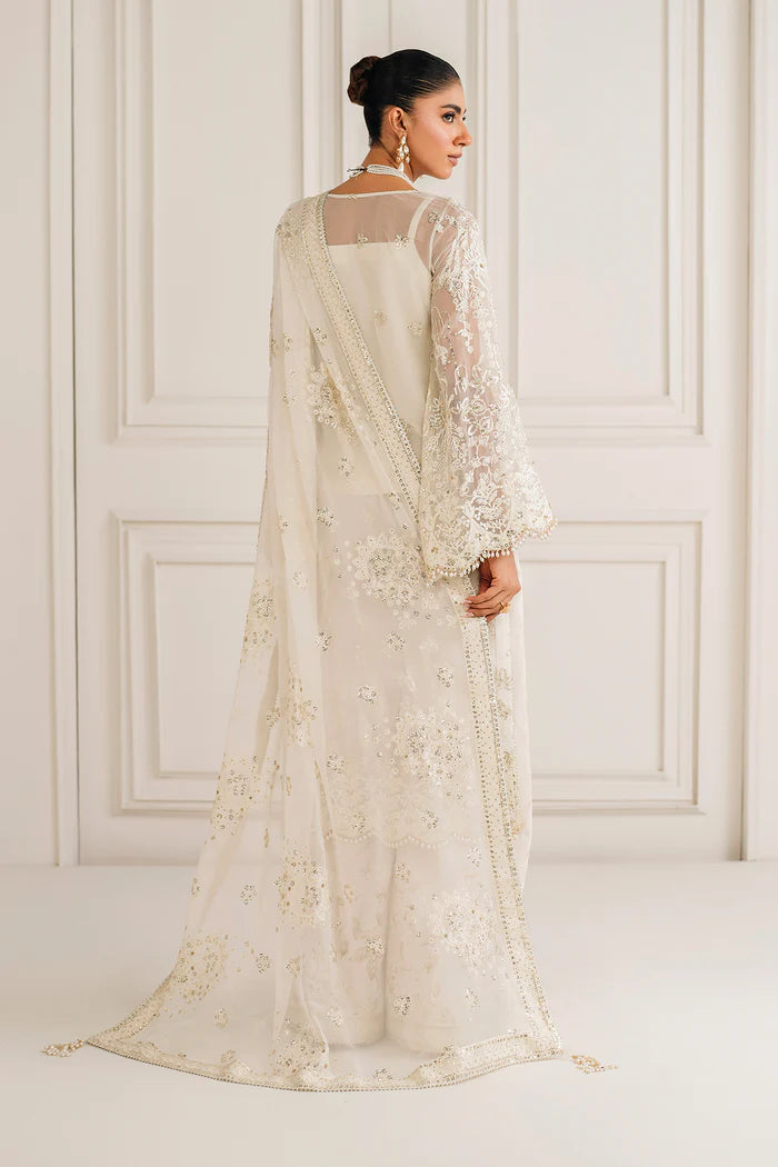 Baroque | Stitched 25 | EMBROIDERED CHIFFON UF-4157 - House of Ayeza