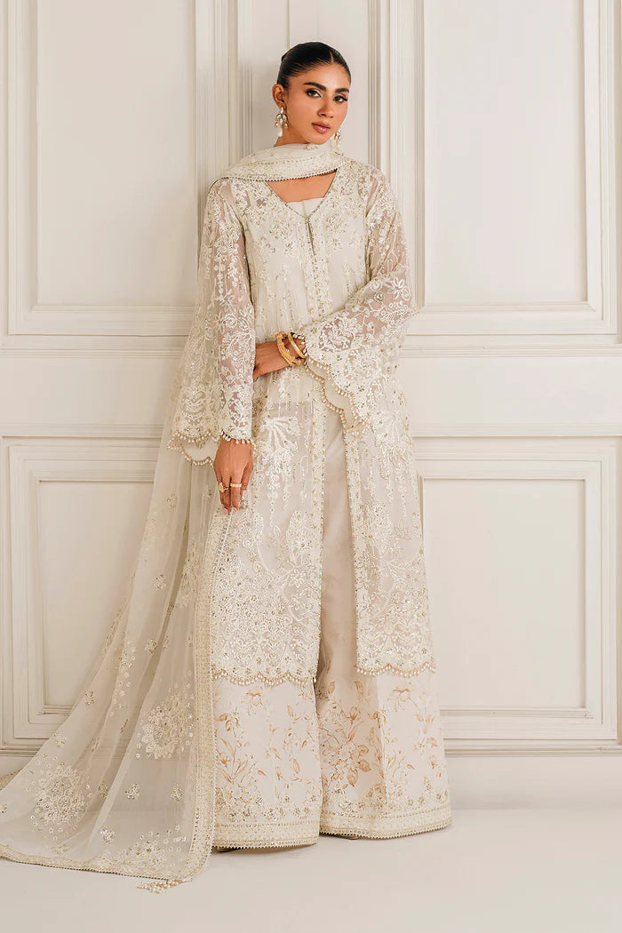 Baroque | Stitched 25 | EMBROIDERED CHIFFON UF-4157 - House of Ayeza