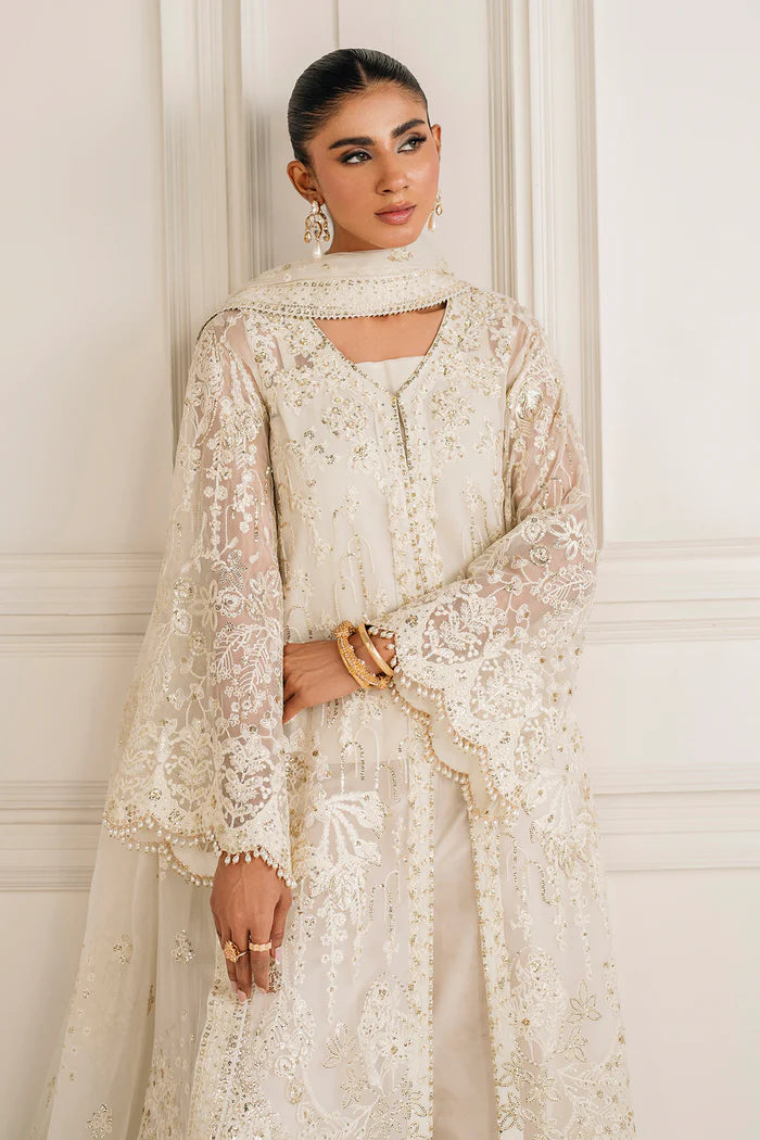 Baroque | Stitched 25 | EMBROIDERED CHIFFON UF-4157 - House of Ayeza