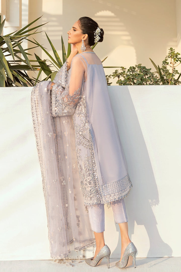 Baroque | Formals | EMBROIDERED NET UF-74 - House of Ayeza