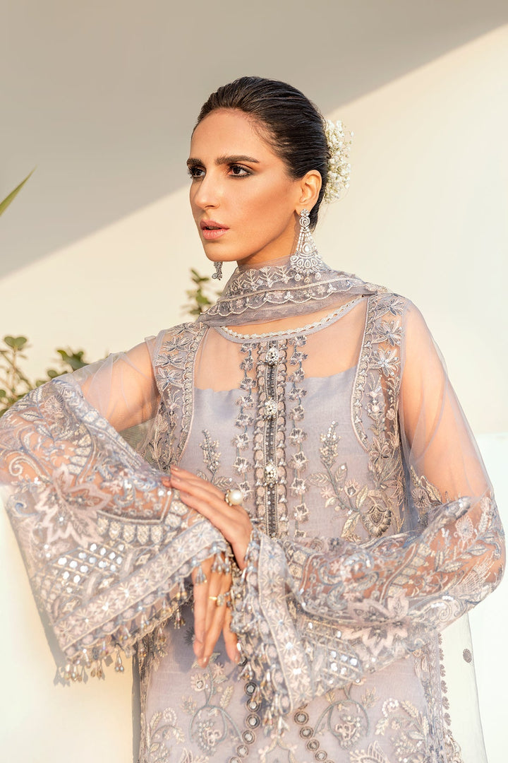 Baroque | Formals | EMBROIDERED NET UF-74 - House of Ayeza