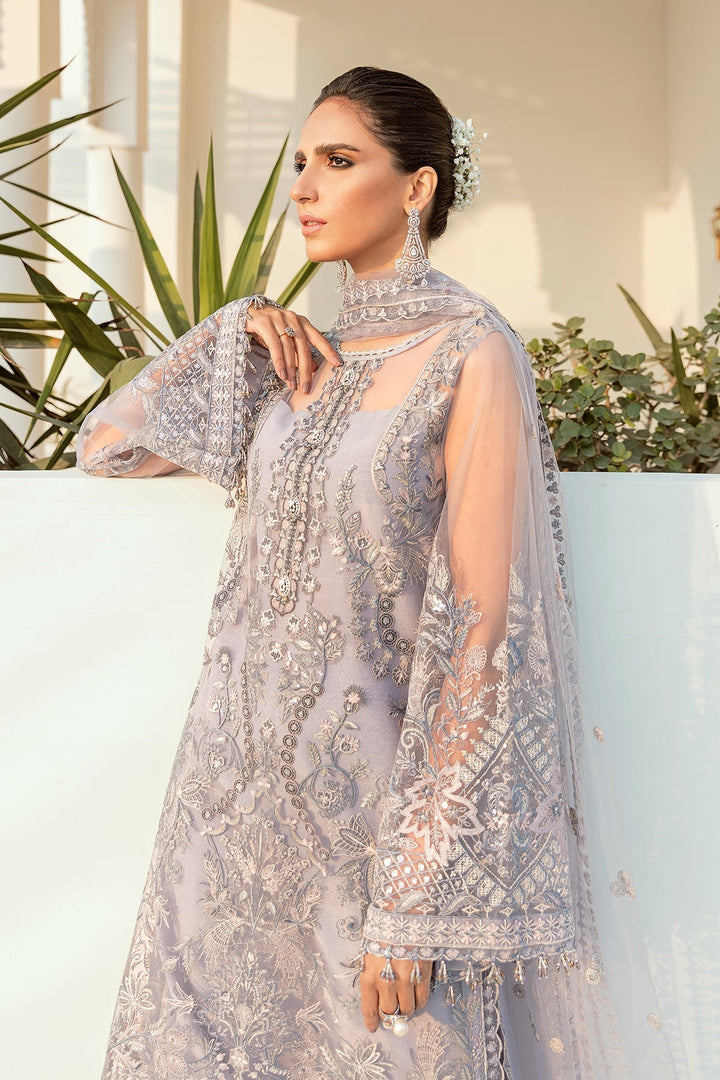 Baroque | Formals | EMBROIDERED NET UF-74 - House of Ayeza