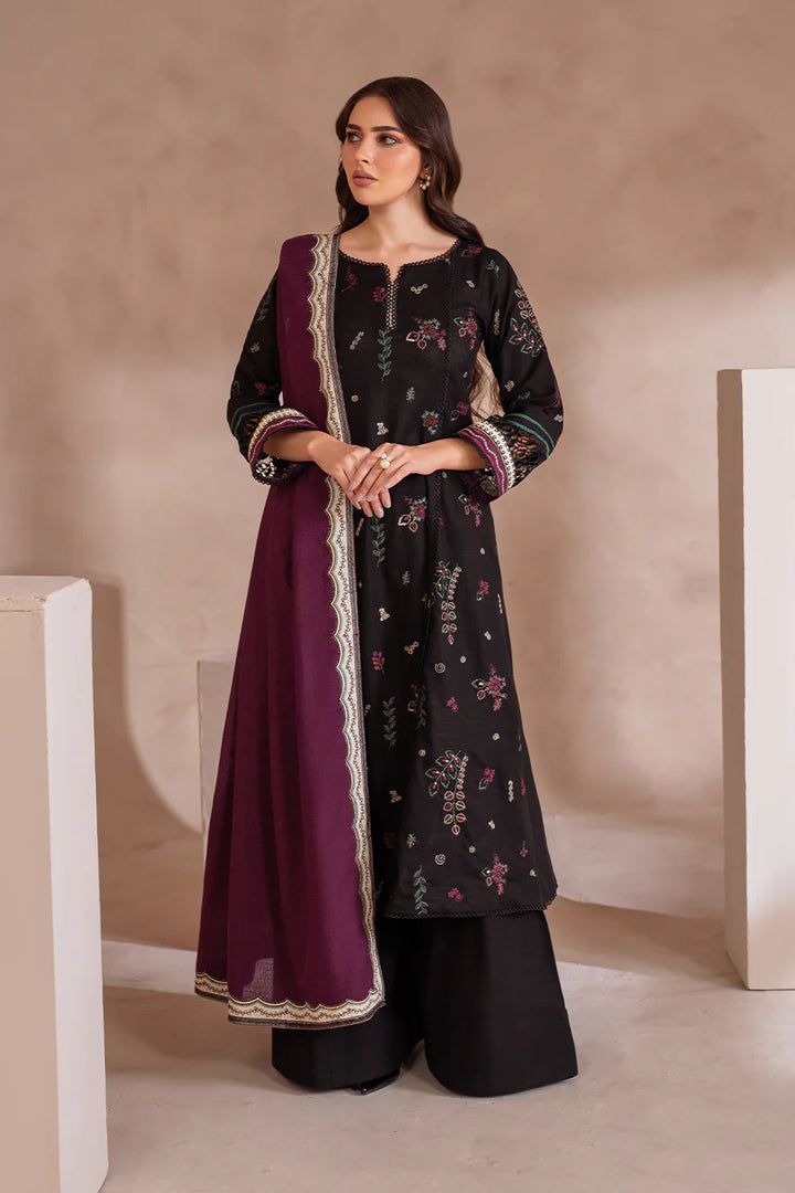 Iznik | Exclusive Winter | UE-363 Embroidered Khaddar - House of Ayeza