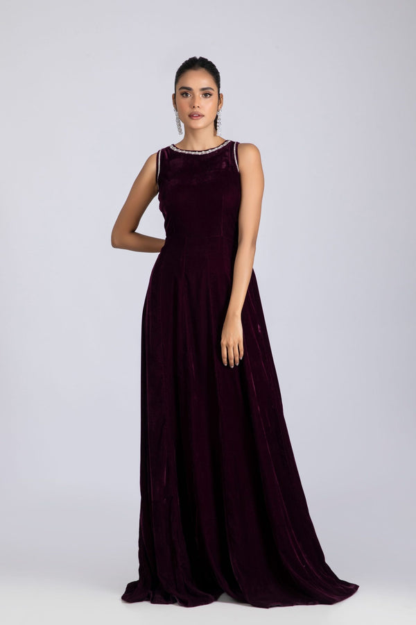 Ayesha Somaya | Velvet | 16015-Purple