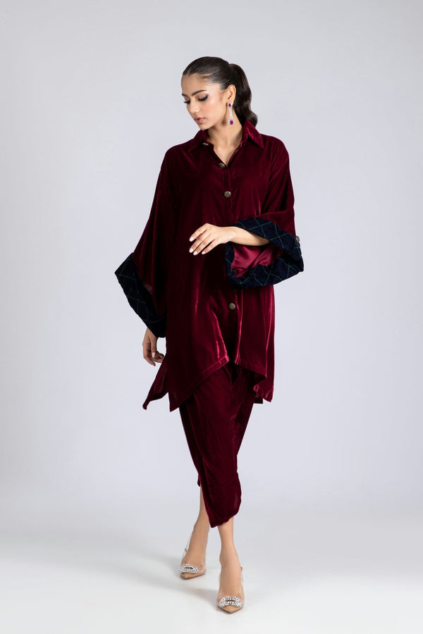 Ayesha Somaya | Velvet | 15705-ORIA | Red