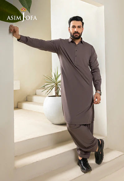 Asim Jofa | Menswear New In | AJMSK-11 STITCHED 2PC - House of Ayeza