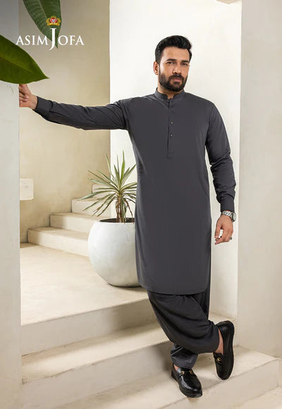 Asim Jofa | Menswear New In | AJMSK-16 STITCHED 2PC - House of Ayeza