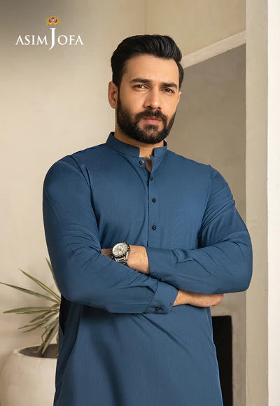 Asim Jofa | Menswear New In | AJMSK-13 STITCHED 2PC - House of Ayeza