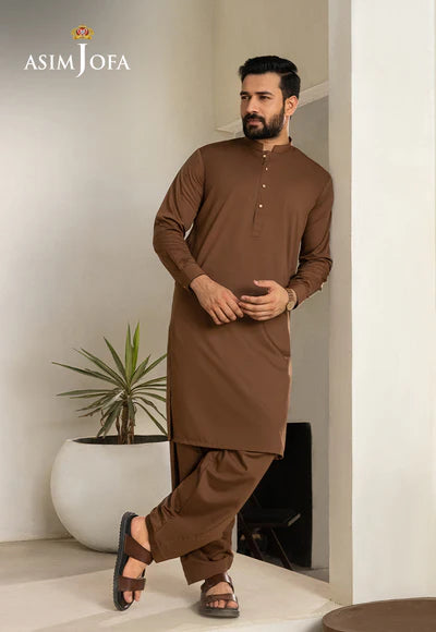 Asim Jofa | Menswear New In | AJMSK-15 STITCHED 2PC - House of Ayeza