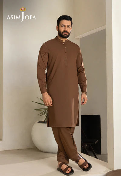 Asim Jofa | Menswear New In | AJMSK-15 STITCHED 2PC - House of Ayeza
