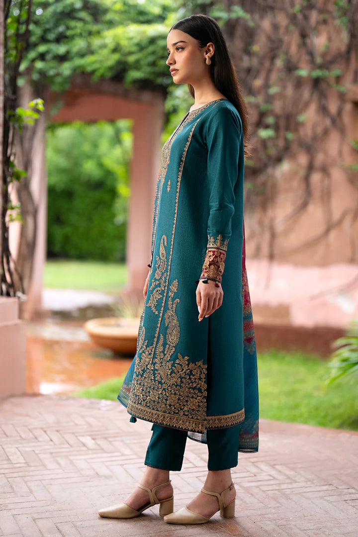 Jazmin | EMBROIDERED KHADDAR | UW-0070 - House of Ayeza