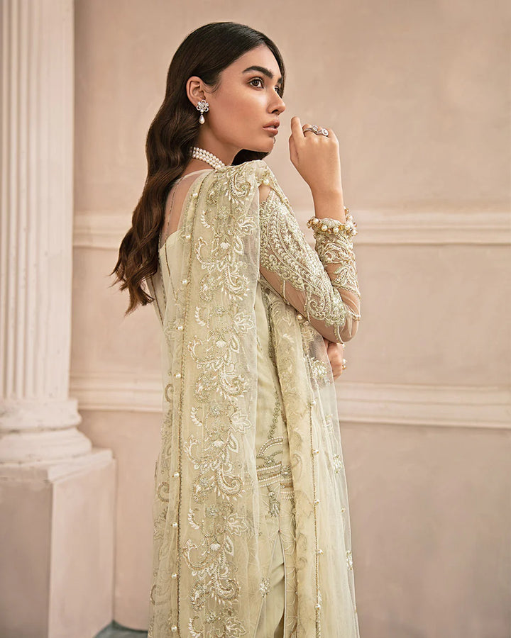 Gulaal | Crystalline Embroidered Net 4-Piece Suit MG-05